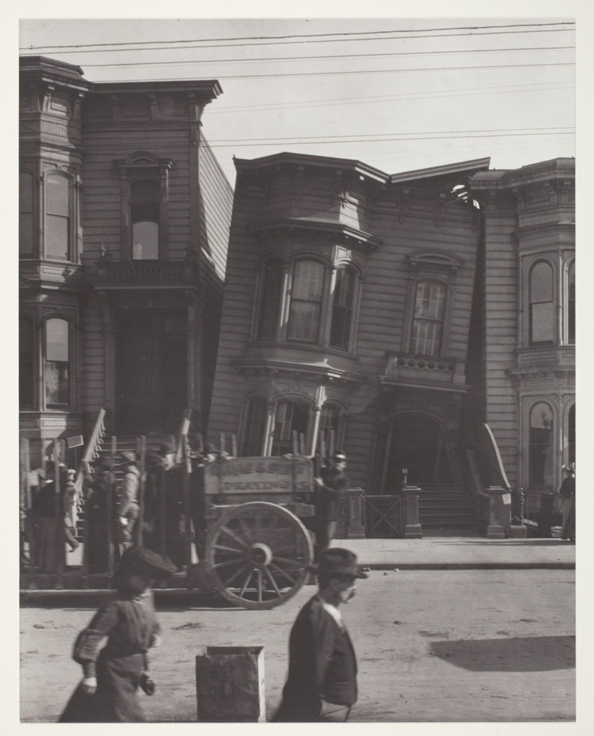 Tilted Houses, San Francisco Earthquake and Fire