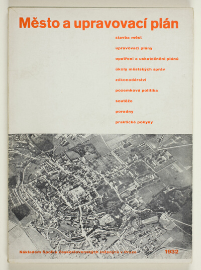 Mesto a upravovací plán (City and Regulating Plan)