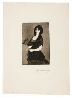 Exotic Flower (Woman in a Mantilla)