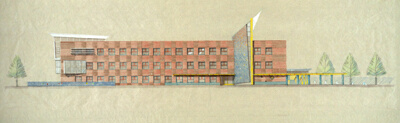 Little Village Academy, Chicago, Illinois, Elevation