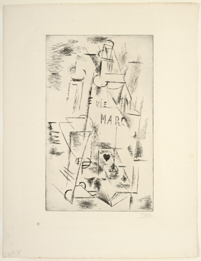 Still Life with Bottle of Marc