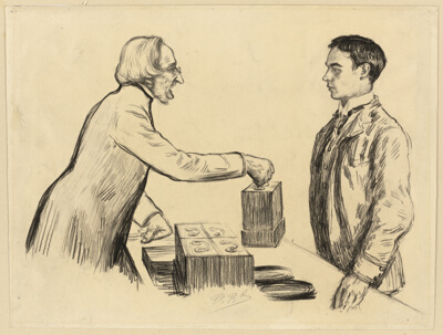 Professor Presenting a Prize, Saint Thomas Hospital