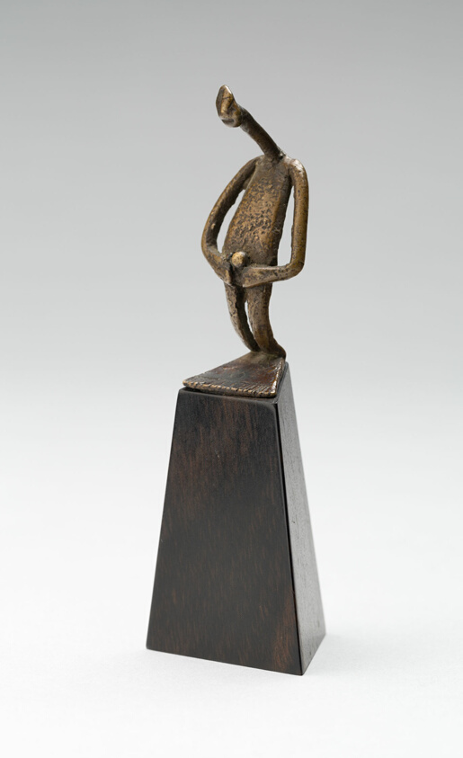 Goldweight Depicting a Standing Male Figure