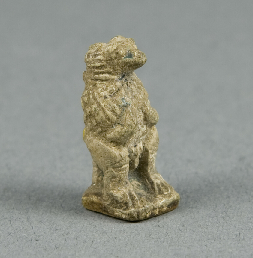 Amulet of the God Thoth as a Seated Baboon