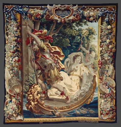 Cleopatra Asked to Pay Tribute to Rome from The Story of Caesar and Cleopatra