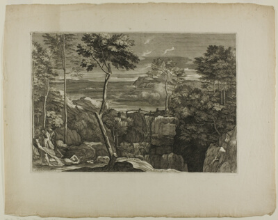 Landscape with Three Brigands and Their Victim