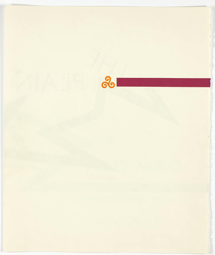 Title Page, from The Plain of Smokes: Poem Cycle