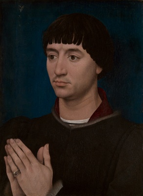 Portrait of Jean Gros (recto); Coat of Arms of Jean Gros (verso)