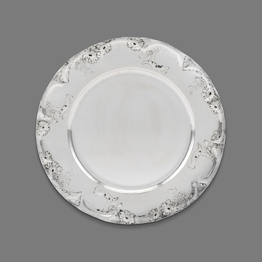 Service plate (part of a set)