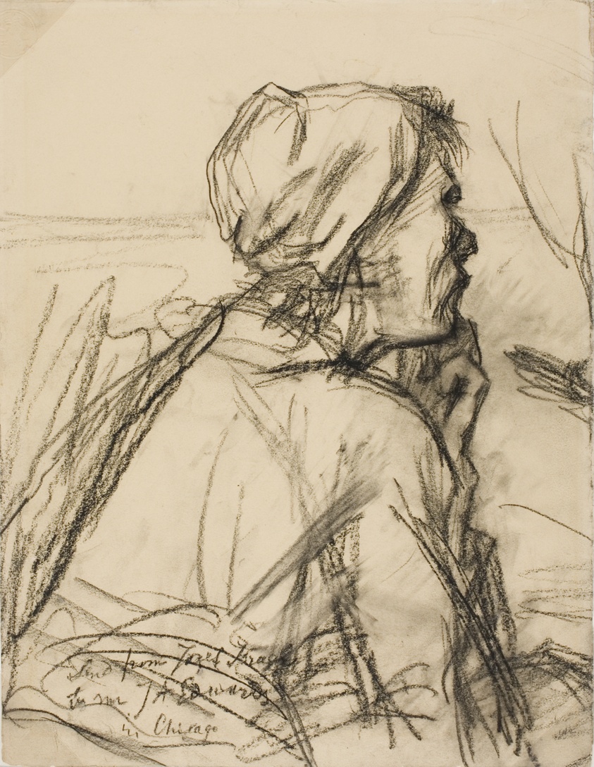 Profile Bust of a Woman