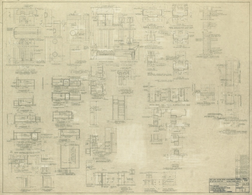 860-880 North Lake Shore Drive, Miscellaneous Interior Details