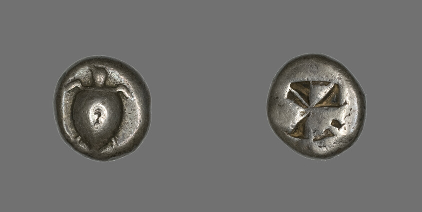 Stater (Coin) Depicting a Sea Turtle