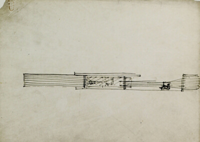 Hubbe House, Magdeburg, Germany, Perspective Study