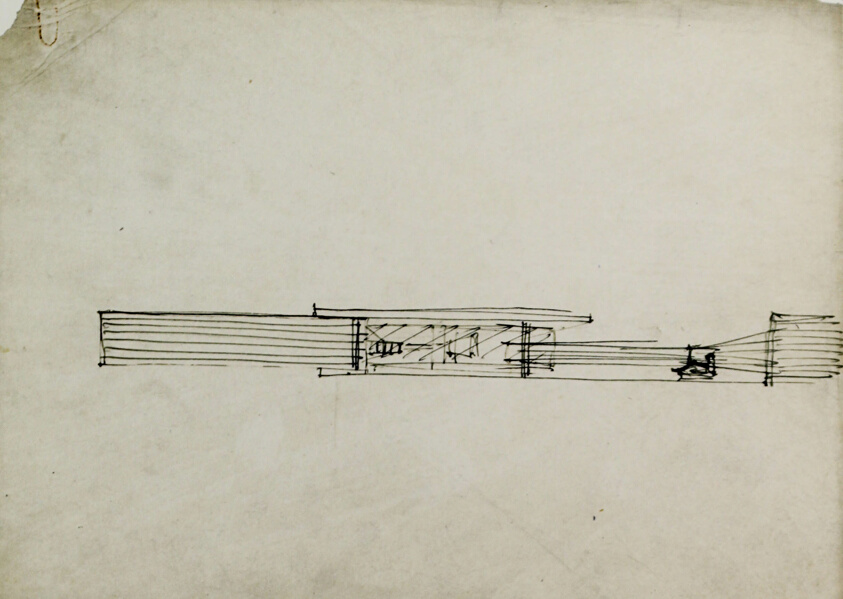 Hubbe House, Magdeburg, Germany, Perspective Study