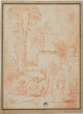 Tobit Burying the Dead or Funeral of Phocian