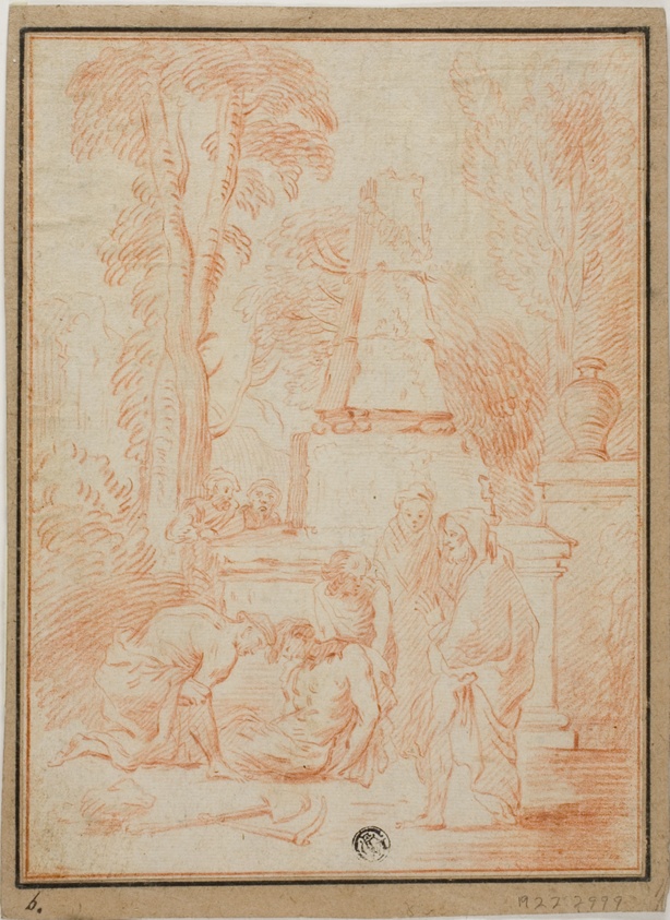 Tobit Burying the Dead or Funeral of Phocian
