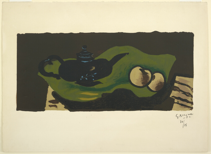 Teapot and Apples