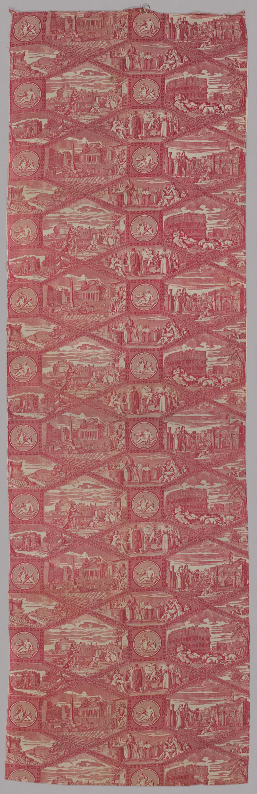 “Scenes of Rome” Furnishing Fabric