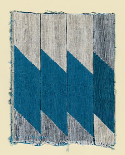Blå Bark (Blue Bark) (Drapery Fabric)