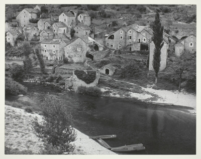 Village in Gorge du Tarn, France