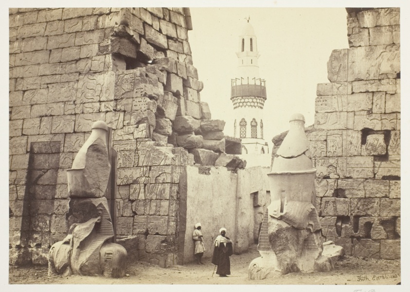 Entrance to the Great Temple, Luxor