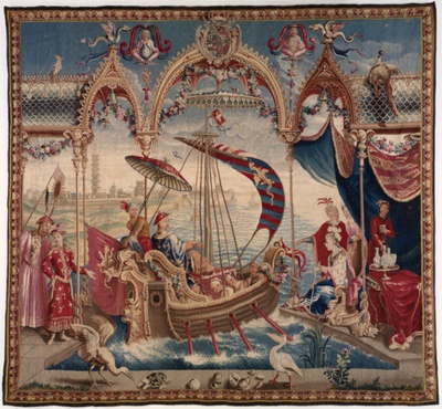 The Emperor Sailing, from The Story of the Emperor of China
