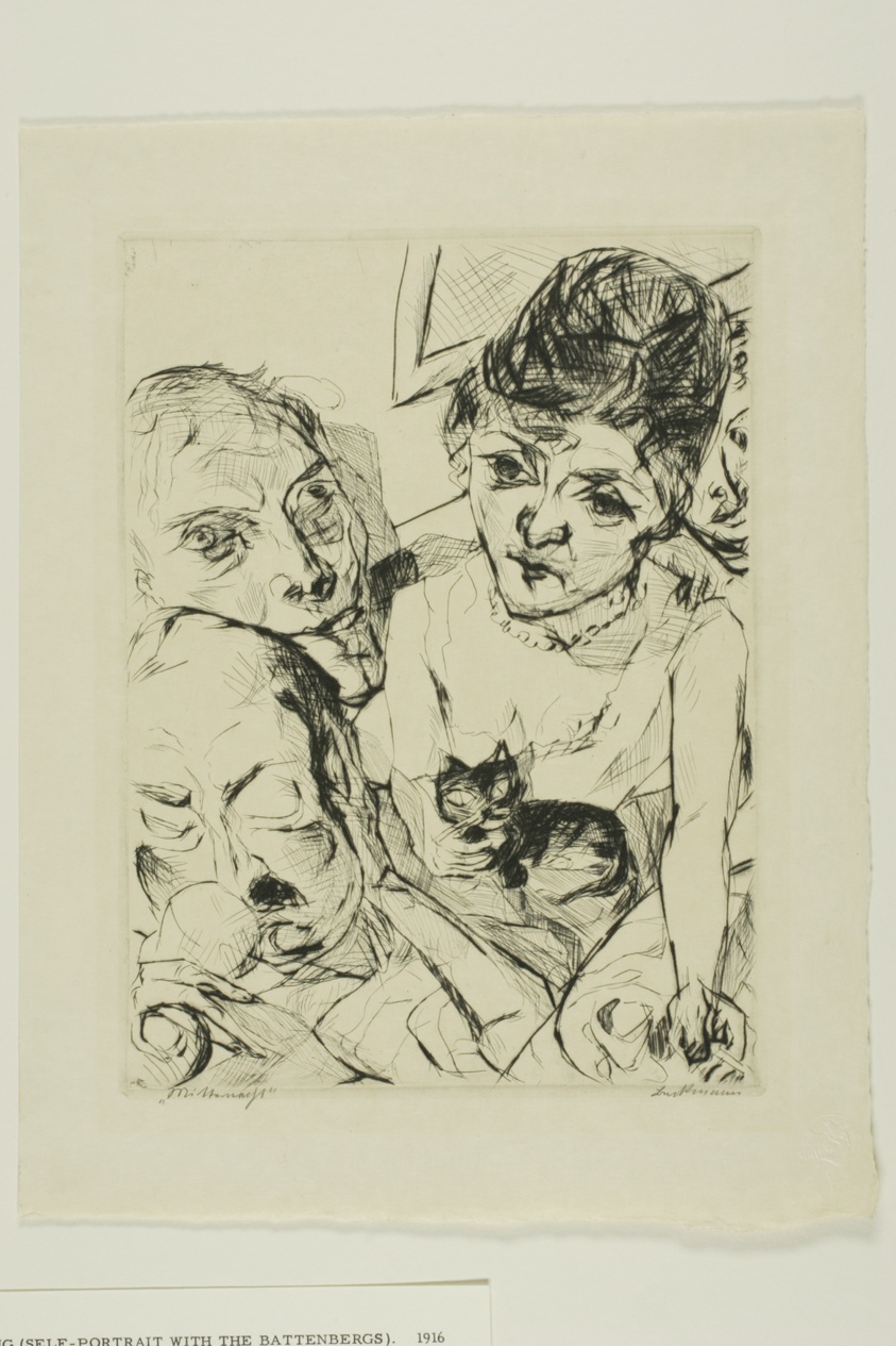 Evening, plate ten from Gesichter