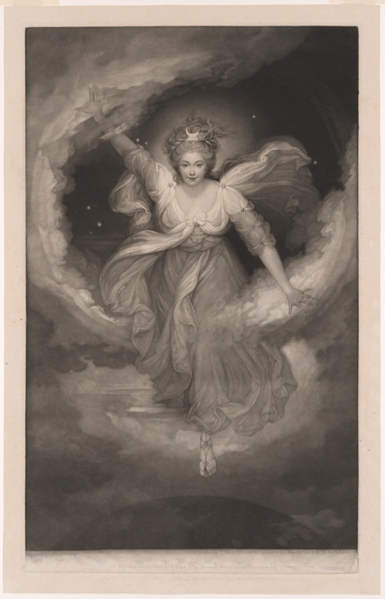Georgiana Duchess of Devonshire, Portrait as Cynthia from Spenser's 'The Faerie Queen'