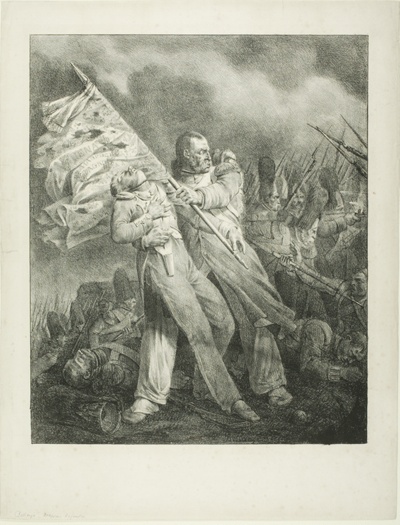 The Wounded Standard-Bearer