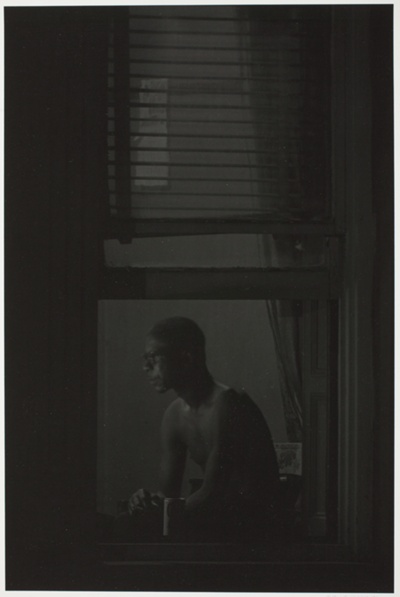 Man in Window, New York