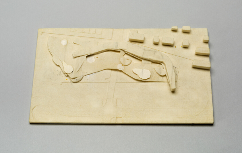 Giant Interactive Group, Shanghai, China, Massing Study Model with Sketches (VI)