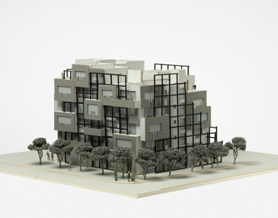 Momochi Housing Project, Fukuoka, Kiushu, Japan Model