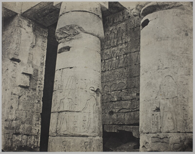 Medinet Habu, Mortuary Temple of Ramses III, Left Wall (Médinet-Habou, Temple funéraire de Ramsès III, paroi gauche