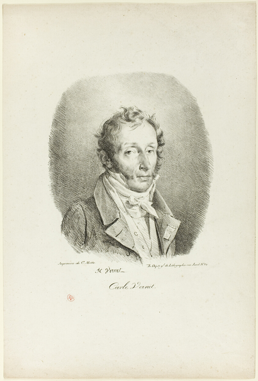 Portrait of Carle Vernet