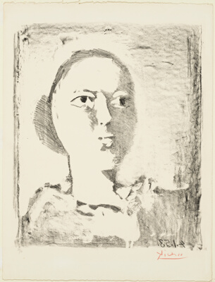 Head of a Woman, Three-Quarter-Face