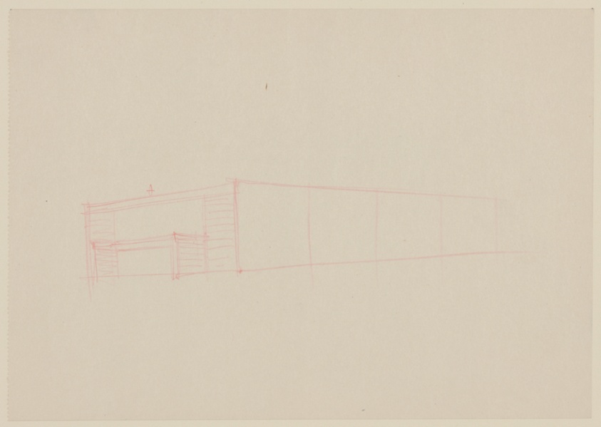 Chapel, Illinois Institute of Technology, Chicago, Illinois, Exterior Perspective