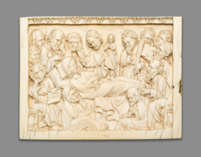 Diptych Fragment: The Death of the Virgin