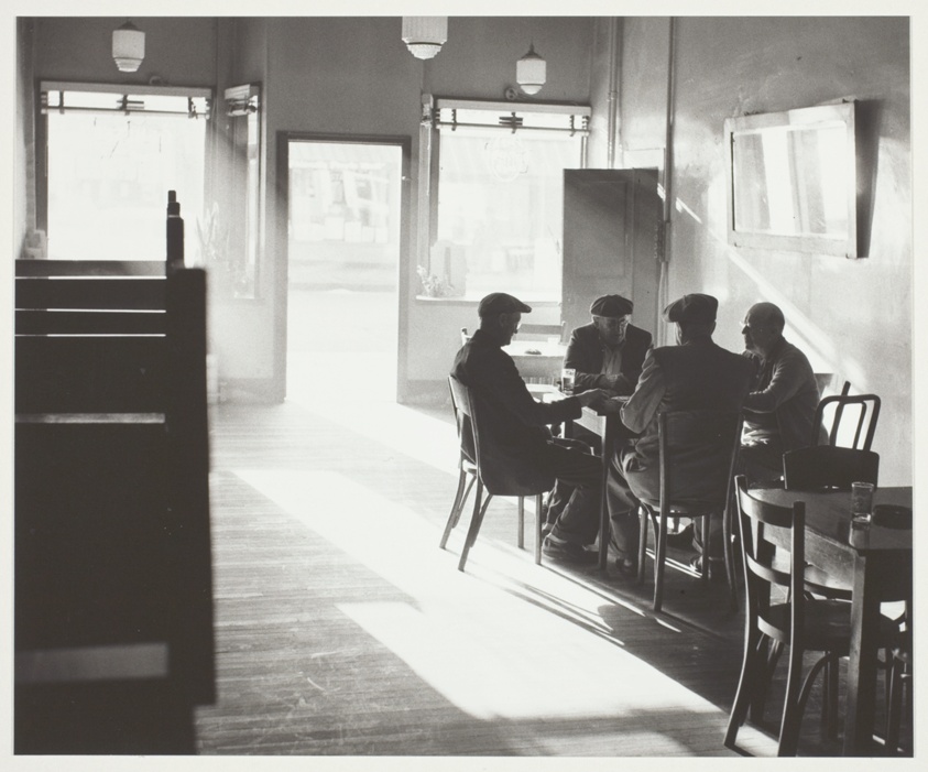 Four Men in a Bar Room, Front Street, Rochester