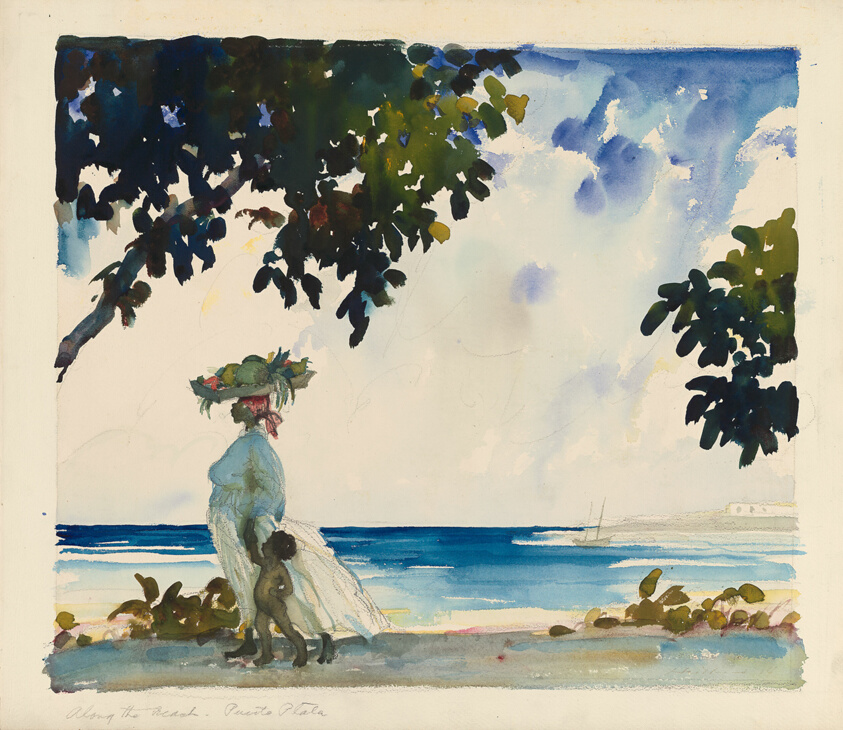 Along the Beach, Puerto Plata