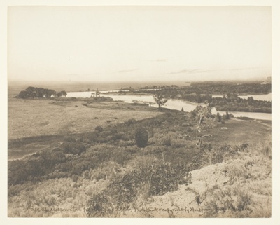 The Yellowstone from Pompey's Pillar