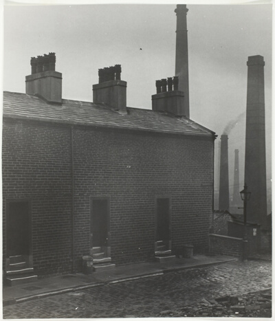 Coal-Miners' Houses Without Windows to the Street