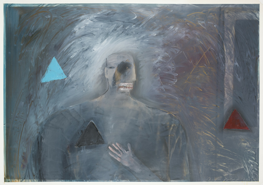 Man with Triangles