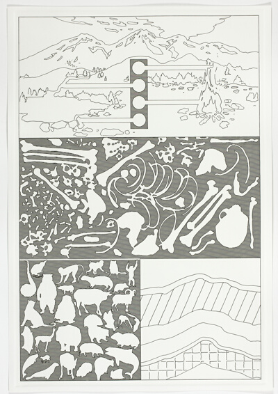 Evolutionary Chart, plate thirteen from Untitled
