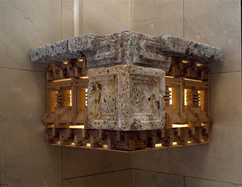 Imperial Hotel: Lobby Lantern Fragment
