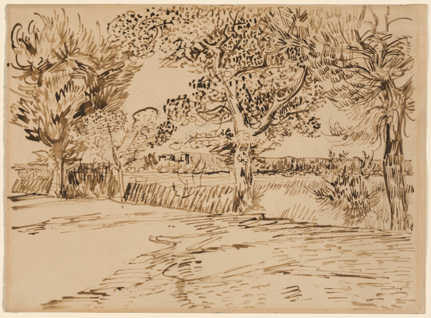 Landscape at Arles