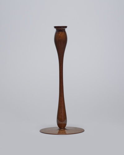 "Theta" Candlestick with Separate Bobeche