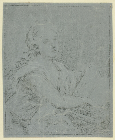 Woman at Spinet