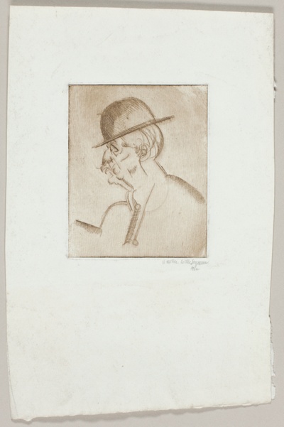 Man with Derby Hat