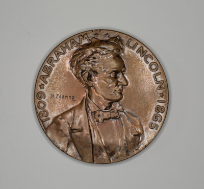 Three Medals Depicting Lincoln