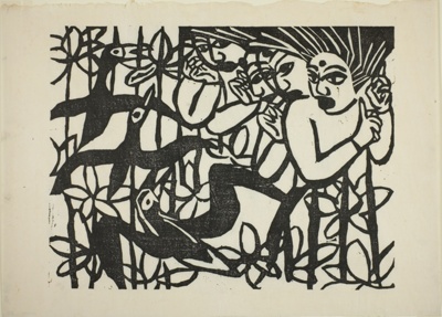 Yaksa (Yasha-o), from the series Kegon-fu